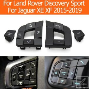 ランドローバー ディスカバリー スポーツ用 多機能ステアリングホイールスイッチコントロールボタン ジャガー XE XF F-PACE C-PACE 2015-2020用 部品 カスタ