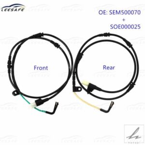 ランドローバー ディスカバリー 3 4 L319 2004-2020 ブレーキライン交換用 フロント + リア ディスクブレーキパッド摩耗センサー SEM500070 + SOE000025 部