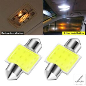 2個 C5W C10W LED 車内灯 CANバス シトロエン C4 C5 C3 ピカソ クサラ ベルリンゴ サクソ DS3 エグザンティア DS4 C8用 部品 カスタムパーツ アクセサリー