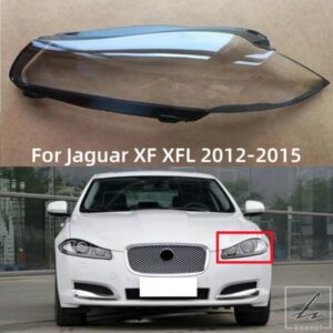 ジャガー XF XFL 2012 - 15 用 ヘッドライト ランプシェード クリアカバー ヘッドライト シェル ランプシェード レンズ ヘッドライト ガラス 部品 カスタム