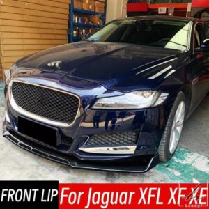 ジャガー XFL XF XE フロントバンパーリップチンスポイラースプリッターディフューザーカバー車外装チューニングアクセサリーパーツ 部品 カスタムパーツ