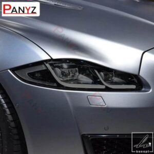 ジャガー XJ X351 2010-2019 XJR XJL 車用ヘッドライトフィルム ビニール クリア ブラック TPU ステッカー アクセサリー 2枚 部品 カスタムパーツ