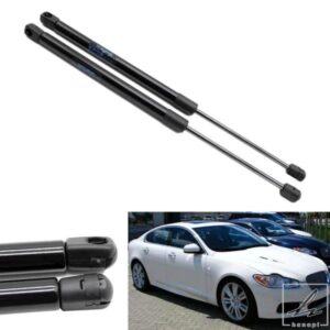 2個入り オートフロントフード ボンネットリフトサポート ショックガスストラット ジャガー XF 2009 - 15 セダン 445 MM 部品 カスタムパーツ アクセサリー