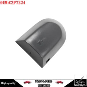 ジャガー XF XK 2006-2015 外装ドアハンドル グレー/ブラック カバー C2P7224XXX C2P7224 車フロント左ドアハンドルカバーキャップ 部品 カスタムパーツ