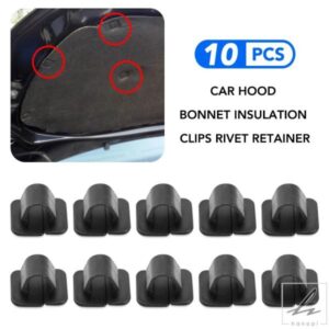 車用ボンネット断熱クリップ 10個入り シュコダ オクタビア RS ラピッド ファビア イエティ オクタビア A5 A7用 部品 カスタムパーツ アクセサリー