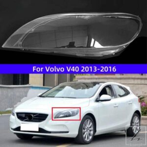 VOLVO V40 2013 - 16用 カーアクセサリー ヘッドライトカバー 左/右 部品 カスタムパーツ アクセサリー