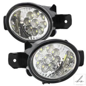 日産 キャシュカイ J10 エクストレイル T30 T31 アルティマ セントラ マキシマ ローグ用 LED フォグランプアセンブリ 2個入り インフィニティ QX60 M35 M45