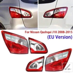 日産 キャシュカイ 2008-2015年式用 アウターリアテールライト EUバージョン ブレーキフォグランプ アクセサリー カーハザード灯 ランニングライト 26555BR0