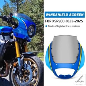 XSR 900 2024 XSR900 2022 - 25 オートバイヘッドライトカバー 風防 風防フェアリング フロントヘッド 風防 部品 カスタムパーツ アクセサリー