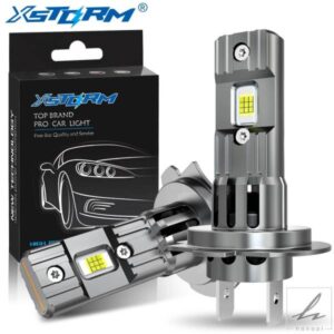 XSTORM H7 LEDヘッドライトキット ミニバルブ 100W 25000LM 6000K CSP 車用ヘッドランプ 12V ホワイト オートフォグランプ H7 LED ターボ 自動車用 部品 カ