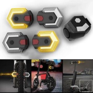自転車ライト LED 自転車 ワイヤレス リモコン ウィンカー ホーン テールライト ハザード灯 防水 アウトドア サイクリング アクセサリー 部品 カスタムパー