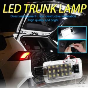 車用LEDリアトランクランプ キャリア室用電球 12V トヨタ RAV4 プリウス シエナ アルファード ヤリス プライム ハリアー ヴェンザ用 1個 部品 カスタムパー