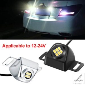 車用バックランプ バックアップテールライト 12-24V ミニ補助バックライト LED電球 防水 トラックパーキングハザード灯用 部品 カスタムパーツ アクセサリー