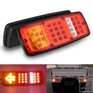 高輝度LEDトラックテールリアランプブレーキライト付きストップ/リバース/ウィンカー車/トラック/トレーラー用 部品 カスタムパーツ アクセサリー