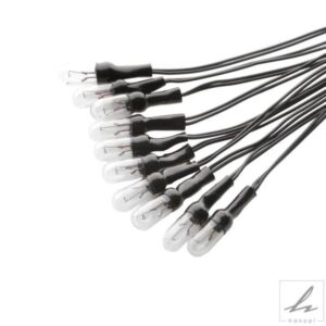 10個の8V 60MA白熱有線ランプはマランツパイオニアケンウッドダイヤルポインタースケールライダーその他のステレオレシーバーディスプレイに適合 部品 カス