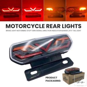 12V オートバイ用リアライト LED オートバイ用ブレーキライト ATV テールライト バイク用ストップ ウィンカー ウィンカー ウインカー 部品 カスタムパーツ