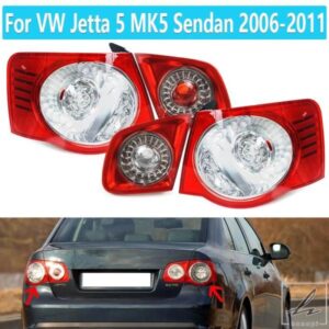 車用LEDリアテールライトランプDRL外側左右サイドVWジェッタ5MK5センダン2006 - 11に適合 部品 カスタムパーツ アクセサリー