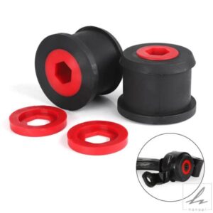 2個 車用フロントウィッシュボーン リアブッシュ ミニ クーパー R50 R52 R53 R55 R56 R57 R58 R59 サスペンションブッシング 自動車アクセサリー 部品 カス