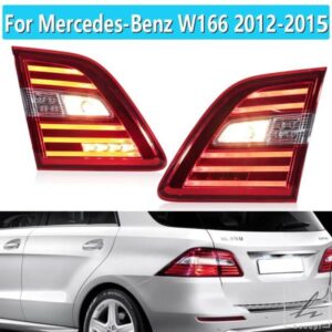 車内LEDテールライト メルセデスベンツ W166 LEDリアランプテールライトランプ ML300 ML350 ML400 2012 - 15 カースタイリング 部品 カスタムパーツ