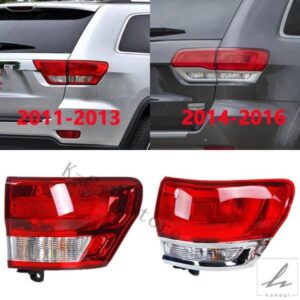 車用LEDテールライトアセンブリ ジープ グランドチェロキー 2011-2016 68236104AC 68236105AC 外側テールライト テールライト リアブレーキランプ 部品 カス