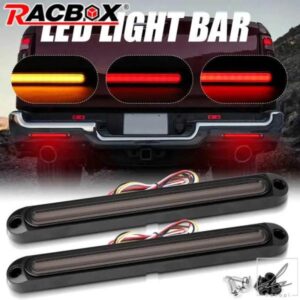 新アップグレード 2個 車 トラック トレーラー ブレーキ ストップ ライト テール ライト 防水 DRL シーケンシャル フローティング ウォーター ターン シグナ