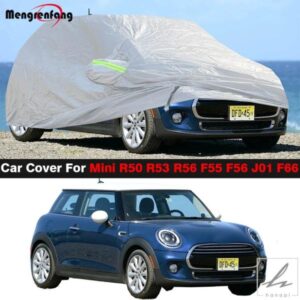 車カバー オートUV 日光 雨 雪 ほこり防止カバー 防風 ミニハッチ R50 R53 R56 F55 F56 J01 F66 ハッチバック用 部品 カスタムパーツ アクセサリー